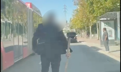 Konya’da Trafikte Sopa ile Saldırı Girişiminde Bulunan Şüpheli Yakalandı