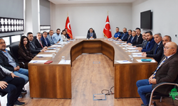 Karapınar’da İlçe İdare Şube Başkanları toplantısı yapıldı