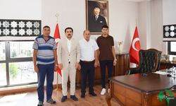 Mühimmat Sözleşmeli Er Hüseyin Uzundemir’in Ailesinden Kaymakam Öztürk’e Ziyaret