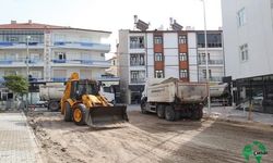 Karapınar’da Apak Mahallesi’nde Sıcak Asfalt Hazırlıkları Başladı