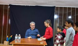 Hotamış İlkokulunda Yazar Söyleşisi: Prof. Dr. Abdullah Harmancı Öğrencilerle Buluştu