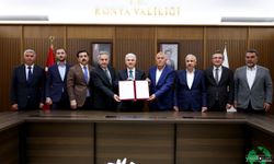 Karapınar Cumhuriyet Ortaokuluna 12 Derslikli Ek Bina İçin Protokol İmzalandı