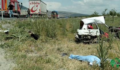 Karapınar'da Trafik Kazası ; Bir Kişi Hayatını Kaybetti