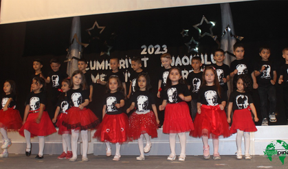 Cumhuriyet İlkokulu Anaokul Yıl sonu Şenliği Düzenledi