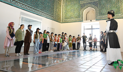 Genç Komek Öğrencileri Konya'nın  Tarihi Şahsiyetlerini Yakından Tanıdı
