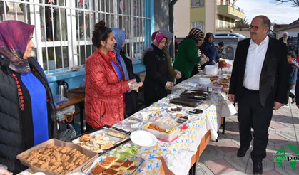 Başkan Yaka, Dilek Bebek İçin  Düzenlenen Kermes Programına Katıldı