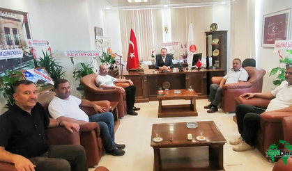 Karapınar Cumhuriyet Başsavcısı Alparslan Yıldızoğlu’na Ziyaret