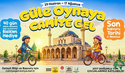 “Güle Oynaya Camiye Gel” Projesine Başvuruların Başladığını Duyurdu