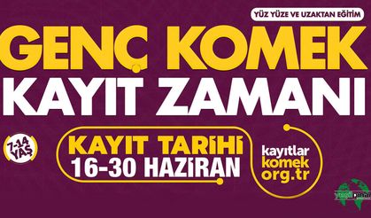 Genç Komek Yaz Okulu'nda Kayıtlar Başlıyor