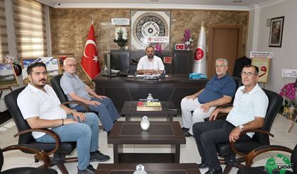 Karapınar Süt Üreticileri Birliği'nden İlçe Müftüsü Fatih Koç'a Hayırlı Olsun Ziyareti