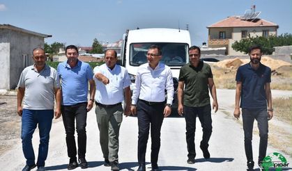Karapınar Belediyesi'nden Hotamış Mahallesi'ne 10 Kilometrelik Asfalt Çalışması