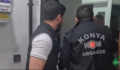 Konya’da KISKAÇ Operasyonu: 20 Şüpheli Yakalandı, 244 Ruhsatsız Tabanca Ele Geçirildi
