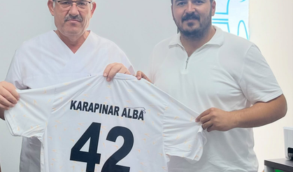 Karapınar Alba Spor Kulübü’nden Mehmet Yaka’ya Vefa ve Teşekkür Ziyareti