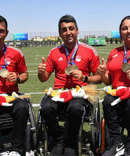 Para Okçulukta Madalyalar Türk ve İranlı Sporcuların