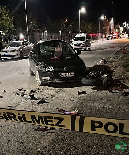 Millet Bahçesi Yolunda Kaza ; Biri Ağır İki Yaralı