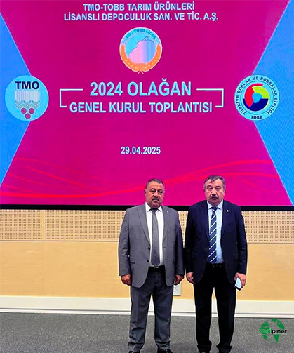 Karapınar Ticaret Borsası Başkanı Ulusoy, TMO-TOBB LİDAŞ Genel Kurulu'na Katıldı