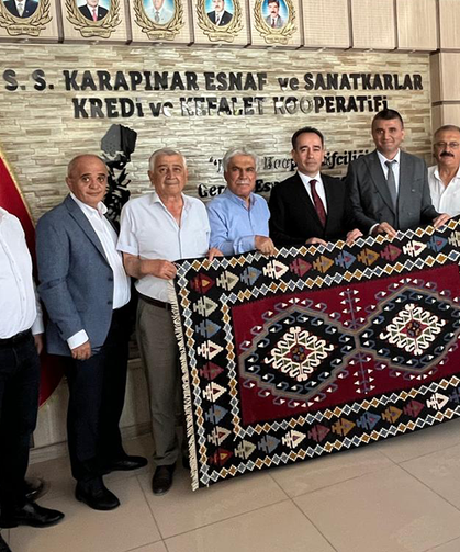 Halkbank Karapınar Şube Müdürü Namık Keleş’e Veda