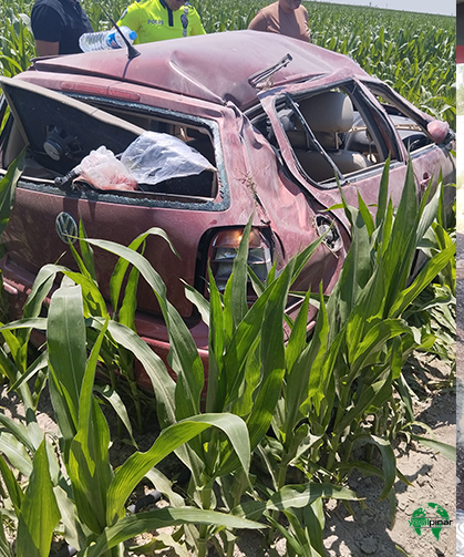 Karapınar’da Otomobil Takla Attı: 1 Kişi Yaralandı