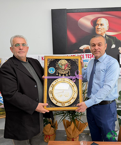 Karapınar Süt Üreticileri Birliği’nden İlçe Sağlık Müdürü Dr. Hazım Uğur’a Ziyaret