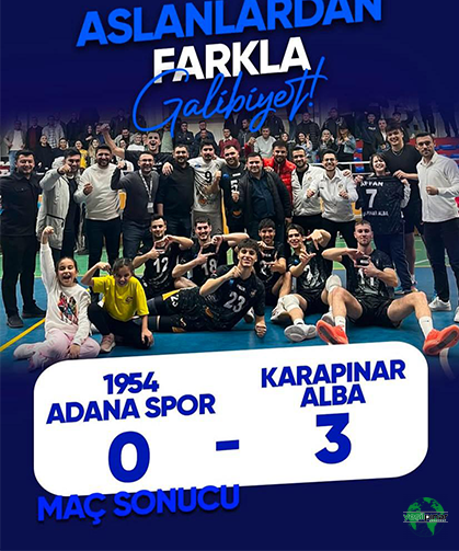 Karapınar Anadolu Leoparları Deplasmandan 3-0’lık Galibiyetle Döndü