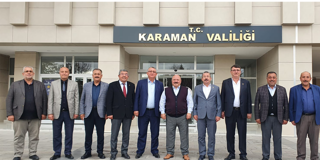 Karaman İli Vali Yardımcısı Mustafa KARACA' ya Ziyaret