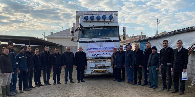Yardım Amaçlı 155 Küçükbaş Hayvan Deprem Bölgesine Gönderildi