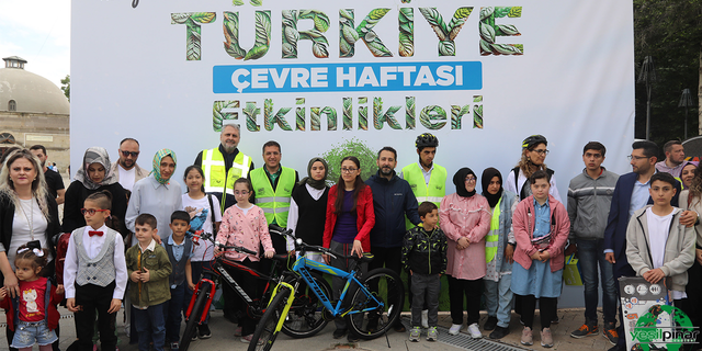 Konya Büyükşehir Çevre Haftası ve  Dünya Bisiklet Günü Etkinliği Düzenledi