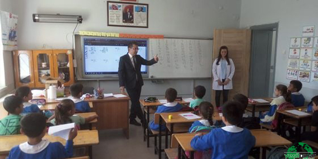 İlçe Milli Eğitim Müdürü İbrahim ÖNAL Birleştirilmiş Sınıflı İlkokullarımızı Ziyaret Etti