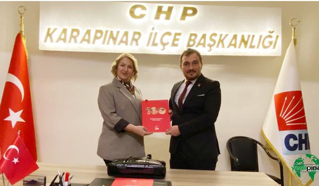 Gönül Karabacak CHP 'de Karapınar Belediye Başkanlığına Adayı Adayı Olduğunu Açıkladı