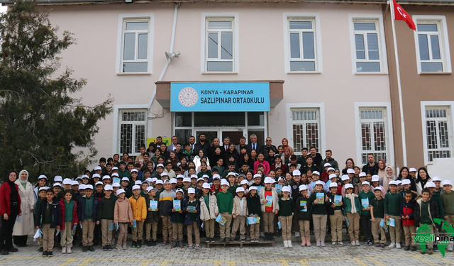 Sazlıpınar İlkokulu-Ortaokulu Öğrencilerine Su Verimliliği Eğitimi Verildi