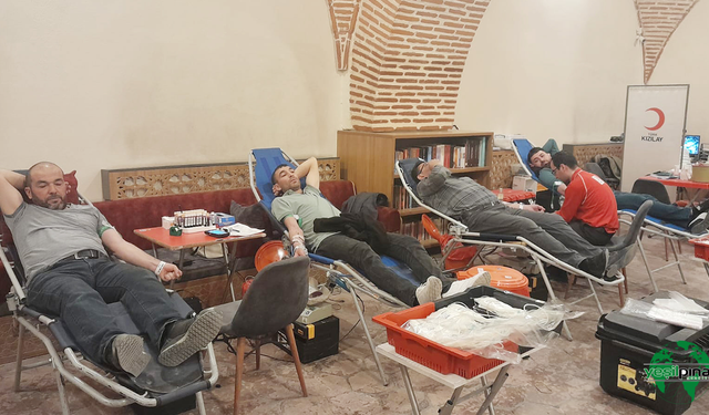 Karapınar’da Kan Bağışı  Kampanyası Düzenlendi