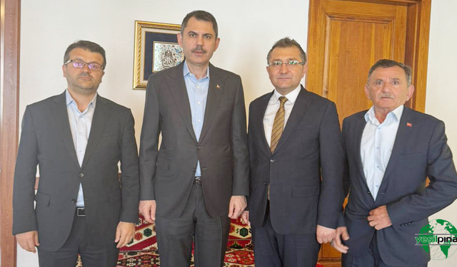 Belediye Başkanı İbrahim Önal, Murat Kurum’u Ziyaret Etti
