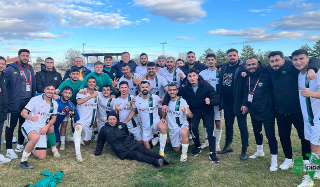 Karapınar  Belediyespor yoluna kayıpsız devam ediyor:0-1