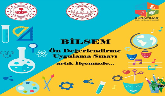 Bilim ve Sanat Merkezi Sınavı Artık İlçemizde Gerçekleştirilecek!