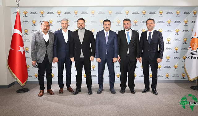 AK Parti İlçe Başkanlarından Yeni İl Başkanı Özgökçen’e Hayırlı Olsun Ziyareti