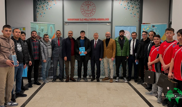 Yarışmalarda Dereceye Giren Öğrenciler Ödüllendirildi