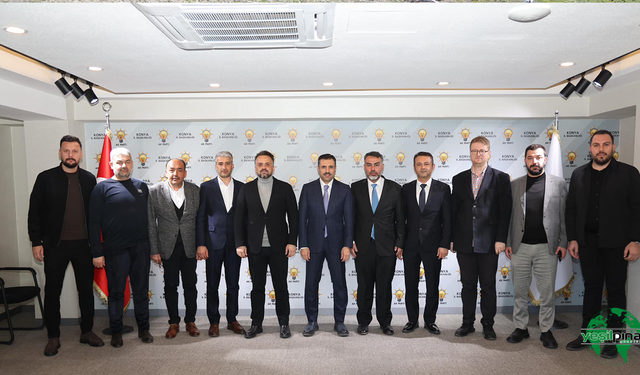 AK Parti İlçe Başkanlarından Yeni İl Başkanı Özgökçen’e Hayırlı Olsun Ziyareti