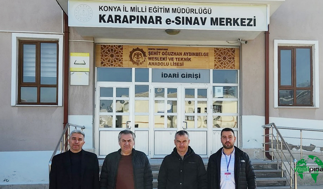 Karapınar'da Özel Yetenekli  Öğrenciler İçin Uygulama  Sınavı Yapıldı
