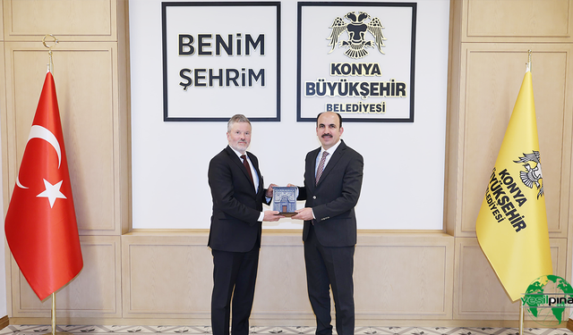 Norveç'in Ankara Büyükelçisi  Gaarder Başkan Altay'ı Ziyaret Etti