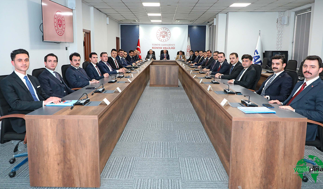 Kaymakamlar Toplantısı Vali Akın Başkanlığında Gerçekleştirildi