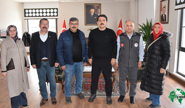 Prof. Dr. Süleyman Soylu'dan Kaymakam Öztürk'e Tarım Odaklı Ziyaret