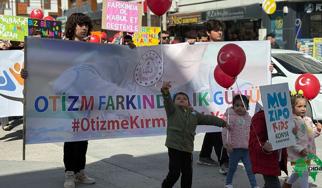 Karapınar’da Otizm Farkındalık Ayı dolayısıyla etkinlik Düzenlendi