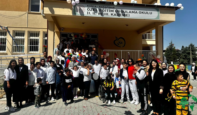 Özel Eğitim Uygulama Okulu Öğrencilerinin, 23 Nisan Coşkusu