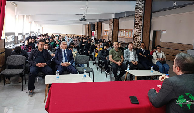 TÜBİTAK Bilim Söyleşileri Karapınar İmam Hatip Ortaokulu Öğrencilerini Dr. Öğr. Üyesi Ömer ÇATAL ile Buluşturdu
