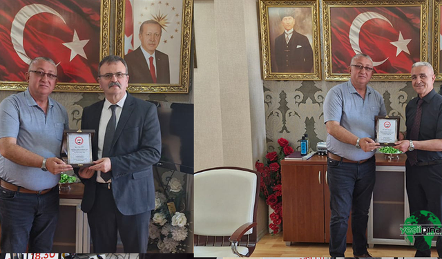 Ereğli Şeker Fabrikası Müdüründen Karapınar Taşıyıcılar Kooperatifine Veda Ziyareti