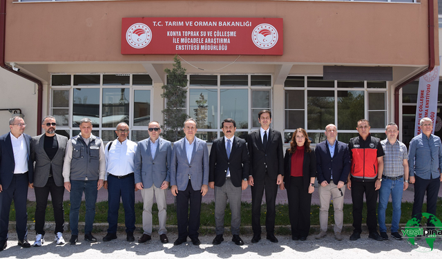 Cumhurbaşkanlığı Devlet Denetleme Kurulu Denetçileri Karapınar’da İncelemelerde Bulundu