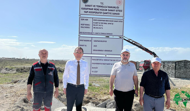 Meke Küçük Sanayi Sitesi 2. Etap İnşaat Çalışmaları Başladı