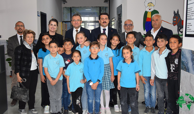 Karapınar İsmet Büyükyaylacı İlkokulu Yeni Kütüphanesine Kavuştu
