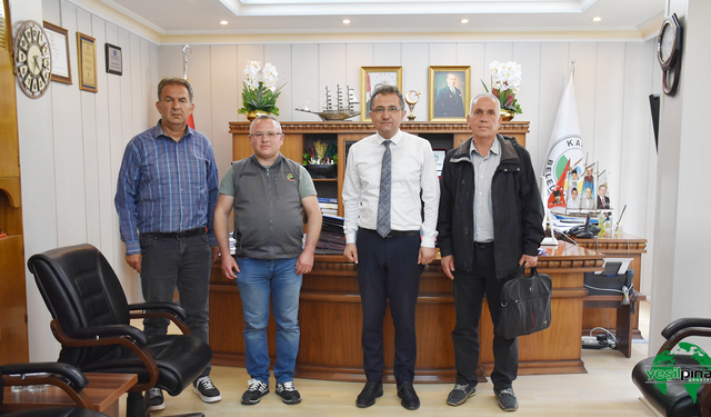 Çevre, Şehircilik ve İklim Değişikliği Bakanlığı Yetkililerinden Karapınar Belediyesi'ne Ziyaret