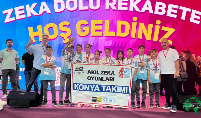 Türkiye 7. Akıl ve Zeka Oyunları Finalleri’ne Bu Yıl Da Konyalı Öğrenciler Damga Vurdu